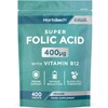Folic Acid Tablets 400ug | 400 Count | Super Strength