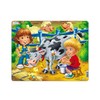 Larsen BM5 Farm Kids with Cow Puzzle