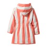 VERTBAUDET Children's Dressing Gown Ocean, Pink Stripe