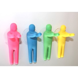 Lucore Home 8 PC Toothbrush Holder, Hanger, Hook & Bathroom Organizer - Suction Cup Hanging Set