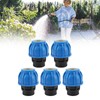 5PCS Plumbing Fittings Water Pipe Quick Connector Coupling Kit Female