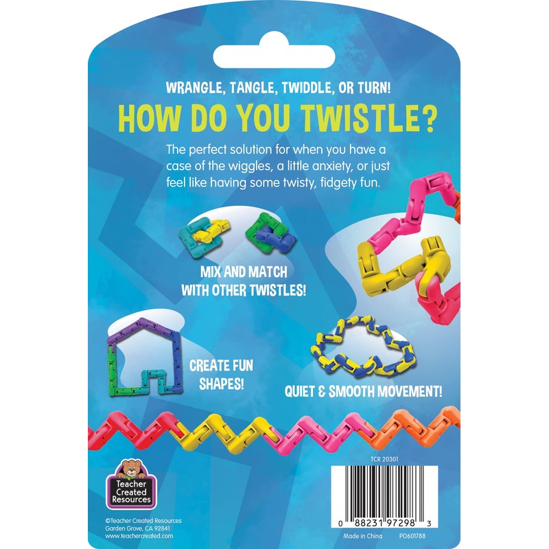 Twistle Original Fidget Sensory Toy - Wild Sunset
