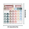 Monthly Calendar Pocket Chart for Classroom with 88 Cards, Printed