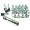 West Coast Accessories W5514SE 14 mm x 1.5" Spline Extended Length Closed End Wheel Lug Nut Installation Kit - 5 Lug