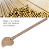 2 Pieces Brass Door Latch Pin 11cm Leaf Shape Retro