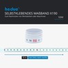hedue® selbstklebendes Maßband 10 m X190 - Massband selbstklebend ,