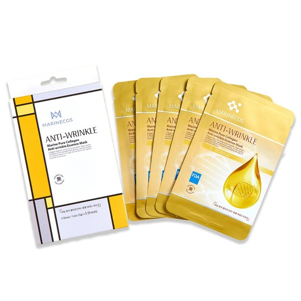 ZIOSTAND Marine Collagen Gold Essence Mask ㅣ Firming Sheet for
