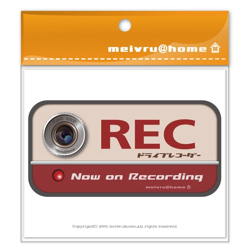 [Magnet] Dash Cam Sticker, Dash Cam Sticker, Dash Cam Sticker,