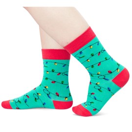 Zmart Christmas Gifts Stocking Socks for Kids - Holiday Socks Light Up Socks for Girls Boys, Christmas Stocking Stuffers