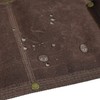 Heavy Duty Tool Apron with Hammer Loop,Waxed Canvas Waist Work