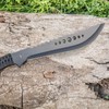 ASR Outdoor 15.5 Inch Stainless Steel Machete Serrated Blade Paracord