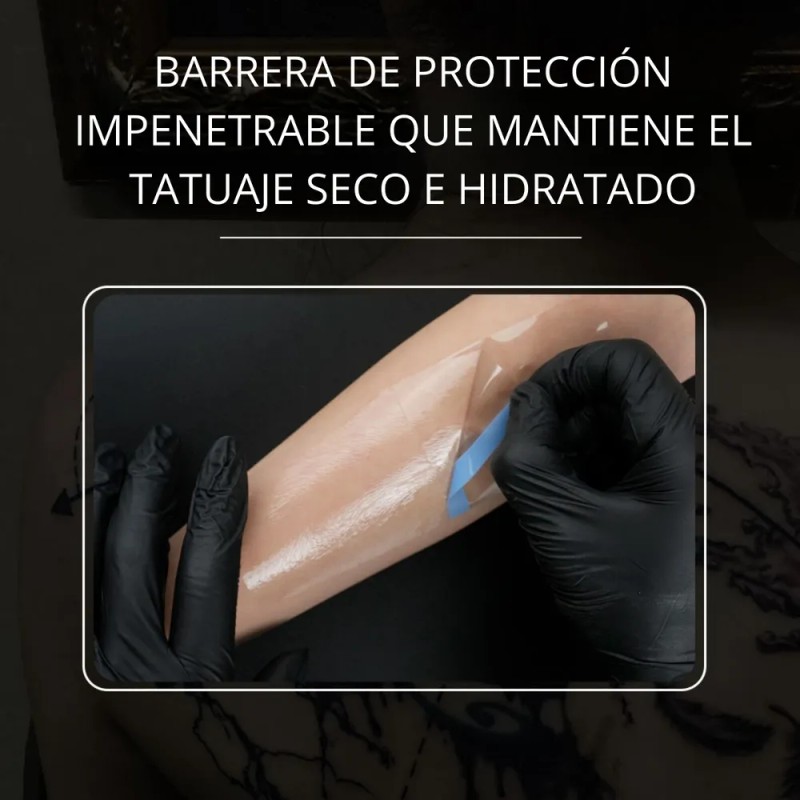 Parche Curación Tattoo Film Protector Tatuaje Rollo 15cmx10m