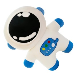 Vaguelly Adorable Plush Astronaut Doll Soft Skin Friendly Stuffed for Cars Beds Sofas Lovely Space Themed Pillow Blue Hugging Buddy