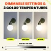 Poplight Wireless Wall Sconce (Shark Tank) Rechargeable & Dimmable LED