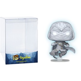 Moon Knigh t [Glow-in-Dark] (Hot Topic Exc): P o p ! Vinyl Figurine Bundle with 1 Compatible 'ToysDiva' Graphic Protector (1047-64898 - B)