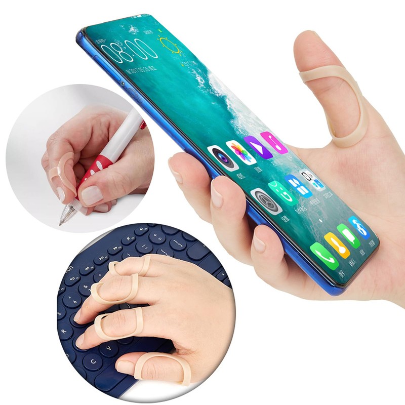 FunnAura 12PCS Finger Splints for Arthritis Kit, Trigger Thumb Splint