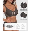 SHARICCA Smooth Bra Women's Without Underwire Seamless Push Up Bra
