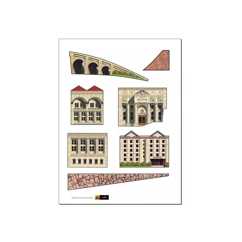 Hot Wheels 'City STO & GO' Replica Sticker Sheets SCR-S0001