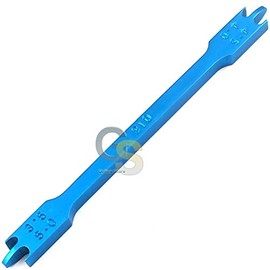 G.S BRACKET HEIGHT GAUGE BLUE COLOR 3.5MM-5MM018 ORTHODONTIC INSTRUMENTS BEST QUALITY