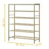 SUOERNUO Shoe Rack Organizer 6 Tier for Closet Entryway Free