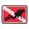Scuba Flag & Diver Patch, Diver Down Flag Patches