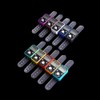 SEIWEI 6 Pieces Tally Finger Counter, 5 Digit Display, Knitting