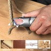 HAUTMEC Heavy-Duty Retractable Utility Knife, Aluminum Box Cutter with 3-Position