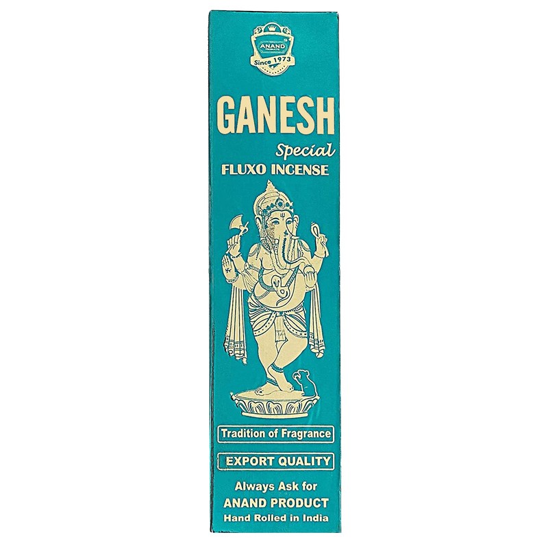 Ganesh Special Fluxo Incense - 5 Packs, 25 Grams per