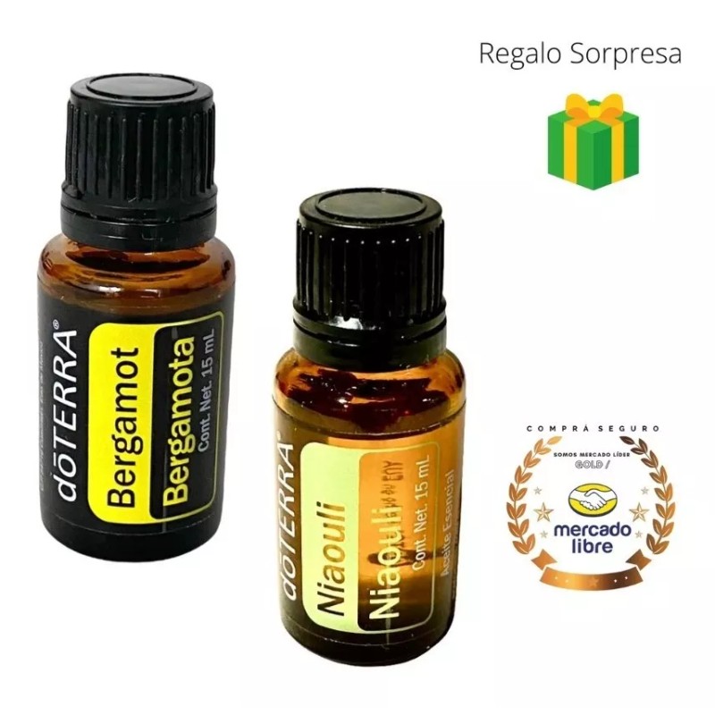 Doterra Niaouli Y Bergamota Doterra 15ml