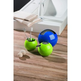 Spirella Bowl 10.17263 Soap Dispenser in Glossy Kiwi Green