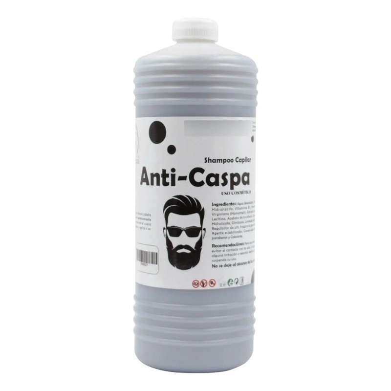 Shampoo Anti-caspa Para Hombre Limpieza Profunda (1 Litro)
