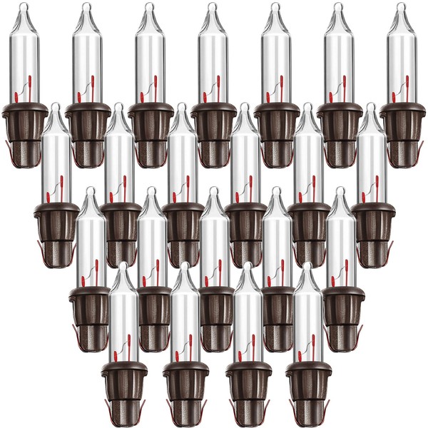 Mudder 500 Pieces 2.5V Replacement Christmas Tree Light Bulbs 50/100/150/200