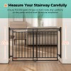 COMOMY COMOMY 27.5-43" Baby Gate No Bottom Bar for Stairs
