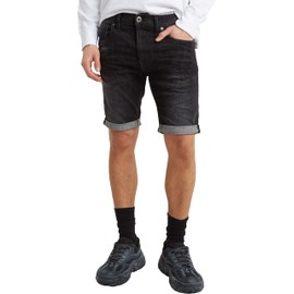 G-STAR RAW Men's 3301 Slim Shorts, Medium Aged Grey D10481-a634-9887
