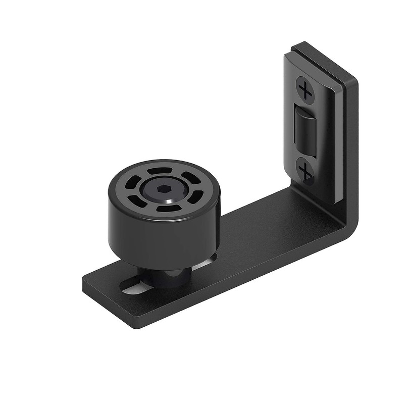 CCJH Sliding Barn Door Floor Guide Adjustable Wall Mounted Bottom