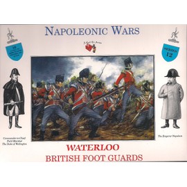 British Foot Guards at Waterloo - 1/32 Plastic Soldier Kit by A Call To Arms, Green, Brown, Grey