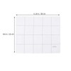 Hemobllo Magnetic Board Magnetic Work Mat Peg Board Magnetic Screw