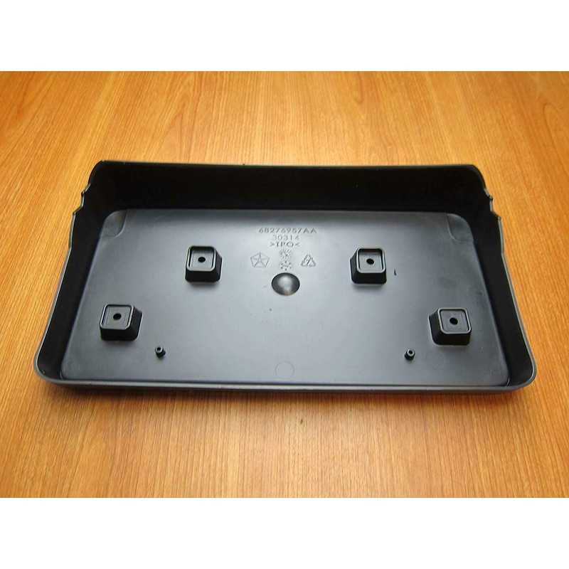 Mopar Jeep Grand Cherokee Front License Plate Frame OEM 68277137AA
