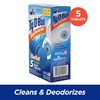 Ty-D-Bol Blue Tablets Value 5 Pack, Cleans and Deodorizer Toilets