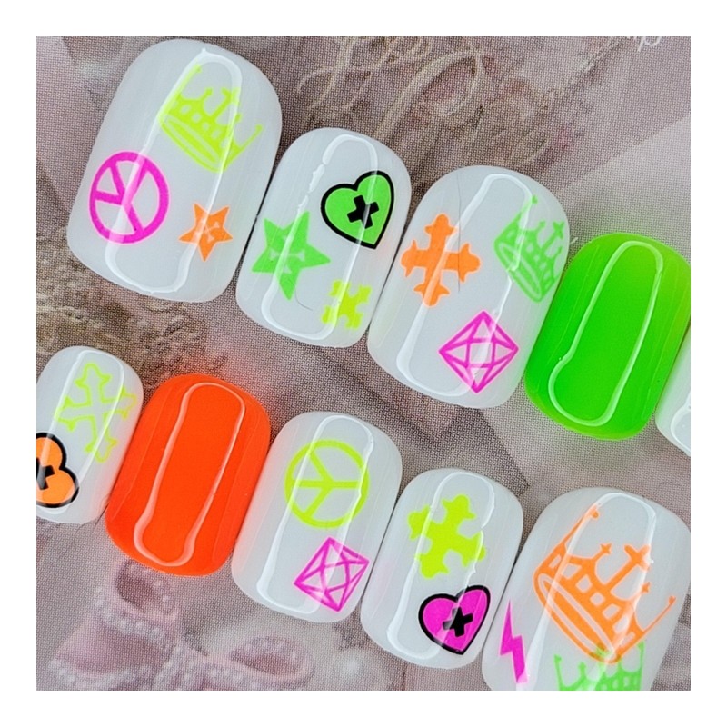 Unikitsch 2 Handmade Nail Tips - Almond S / 유니키치2