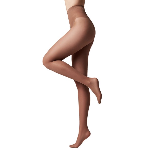 Conte French Cut Semi Opaque Push Up Lace Control Top