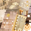 AMDTU 40W E12 Frosted Globe LED Bulbs, 2700K Warm White