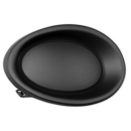 2017-2019 Nissan Qashqai Passenger Side Fog Light Cover; Black Textured Finish; Made Of Pp Plastic Partslink NI1039155