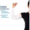 Soothems Eczema Psoriasis Itch Relief Arm & Leg Sleeve White