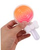 IWOWHERO Triangular Cut Lollipop Powder Puff Gentle Makeup Sponge Dry