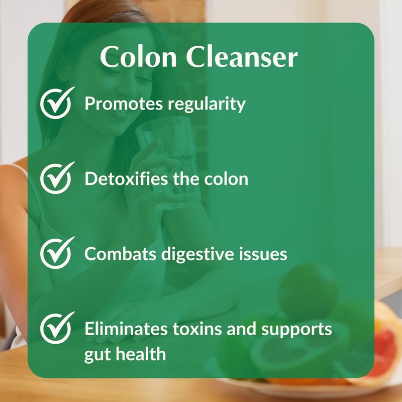 Provita Colon Cleanser: Herbal Detox, Regularity Maintenance & Parasite Expulsion
