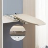 32.28 Inch Retractable Ironing Board, Wall Mounted Rotation Ironing Board