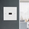 HDMI Wall Plate Panel Faceplate, 1 Pack Decorative Faceplate Socket