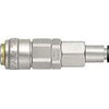 Nitto Koki 02SC-6 (51349) Super Coupler with Tube Fitter