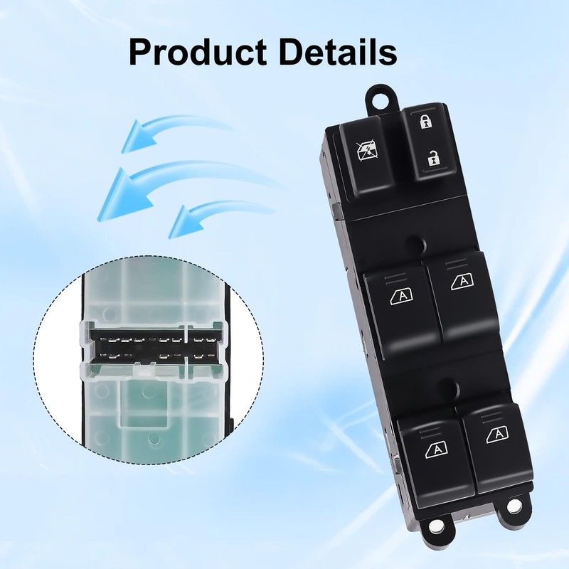 Shtuomoland Driver Side Master Power Window Switch Compatible with 2006-2007